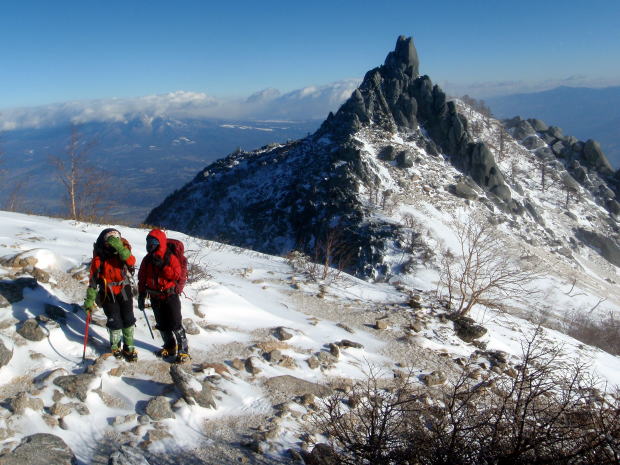 2014.1.12-13　鳳凰山（地蔵岳）　（雪山）