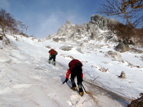 2014.1.12-13　鳳凰山（地蔵岳）　（雪山）