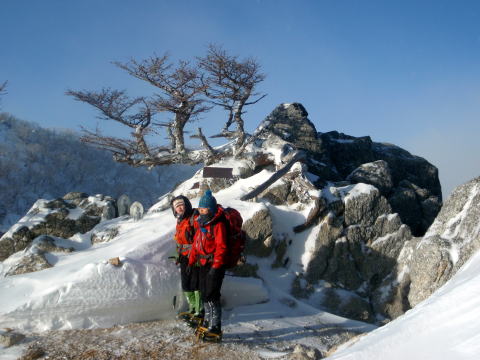 2014.1.12-13　鳳凰山（地蔵岳）　（雪山）
