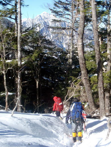 2014.1.12-13　鳳凰山（地蔵岳）　（雪山）