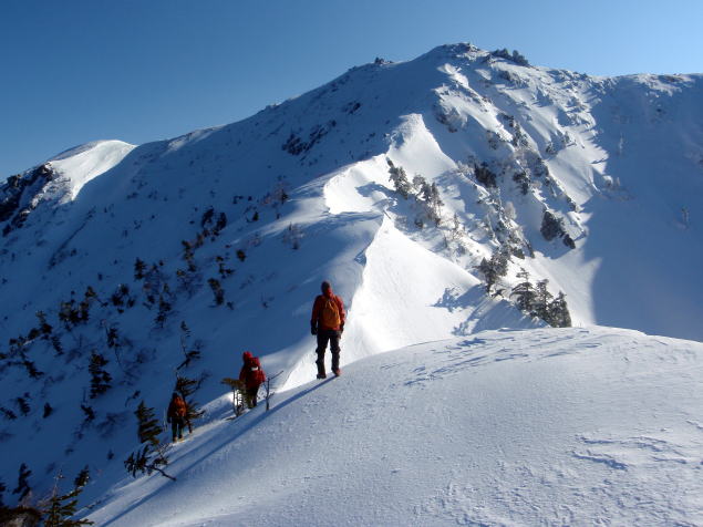 2014.3.22-23　越百山（雪山）