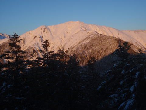2014.3.22-23　越百山（雪山）