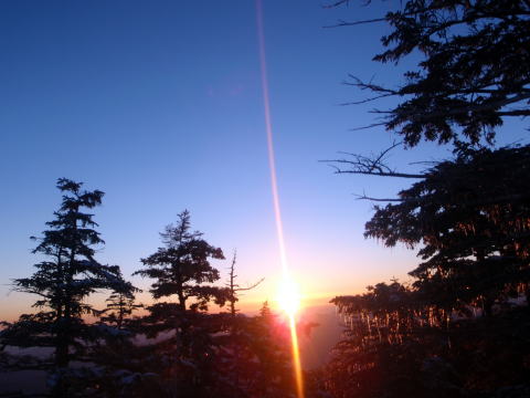 2014.3.22-23　越百山（雪山）