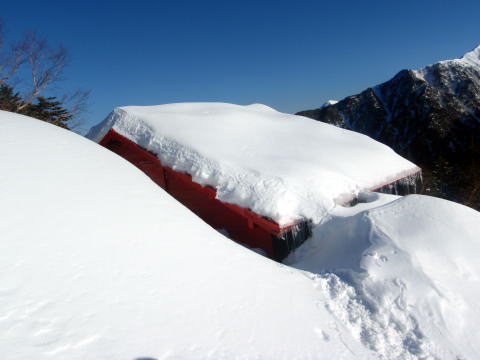 2014.3.22-23　越百山（雪山）