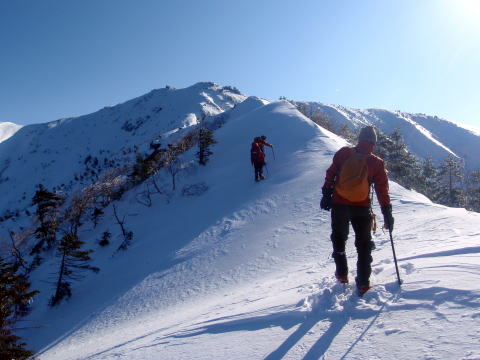 2014.3.22-23　越百山（雪山）