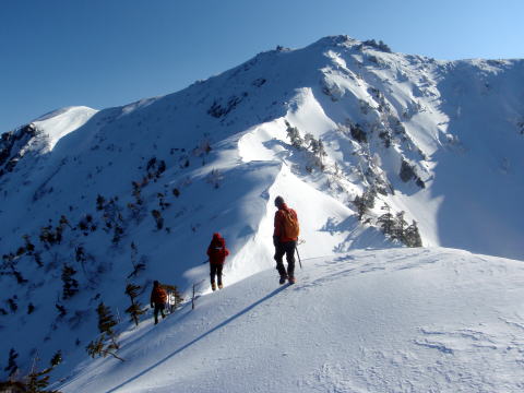 2014.3.22-23　越百山（雪山）