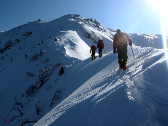 2014.3.22-23　越百山（雪山）