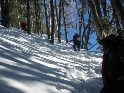 2014.3.22-23　越百山（雪山）