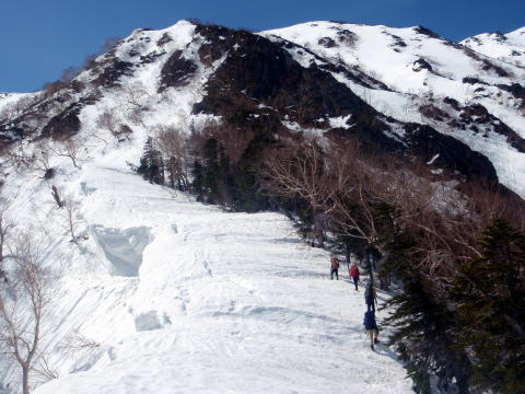 2014.5.3-5　蓮華岳～針ノ木岳（途中まで）（雪山）
