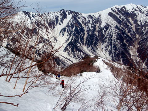 2014.5.3-5　蓮華岳～針ノ木岳（途中まで）（雪山）