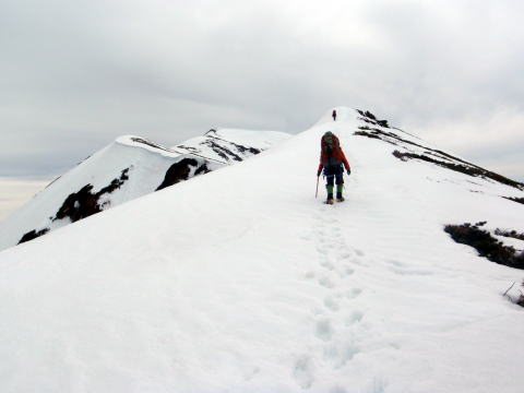 2014.5.3-5　蓮華岳～針ノ木岳（途中まで）（雪山）