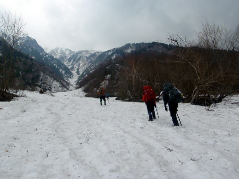 2014.5.3-5　蓮華岳～針ノ木岳（途中まで）（雪山）