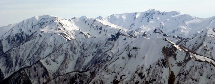 2014.5.3-5　蓮華岳～針ノ木岳（途中まで）（雪山）