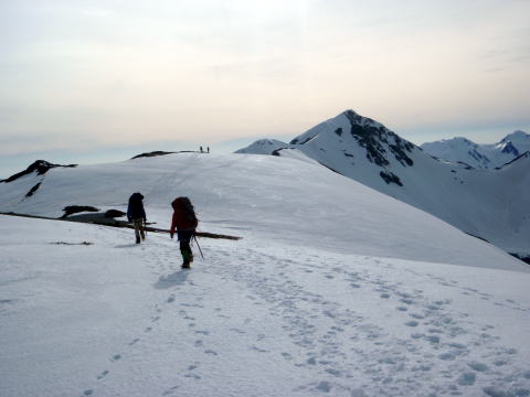 2014.5.3-5　蓮華岳～針ノ木岳（途中まで）（雪山）