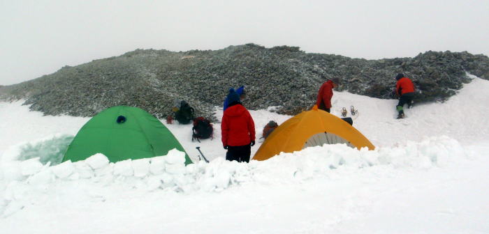 2014.5.3-5　蓮華岳～針ノ木岳（途中まで）（雪山）