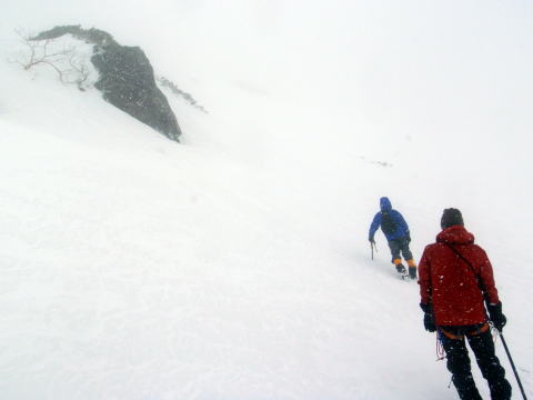 2014.5.3-5　蓮華岳～針ノ木岳（途中まで）（雪山）