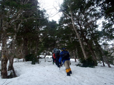 2014.5.3-5　蓮華岳～針ノ木岳（途中まで）（雪山）