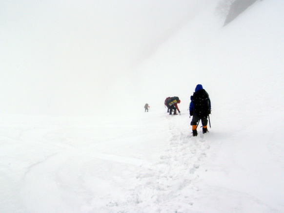 2014.5.3-5　蓮華岳～針ノ木岳（途中まで）（雪山）