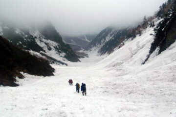 2014.5.3-5　蓮華岳～針ノ木岳（途中まで）（雪山）