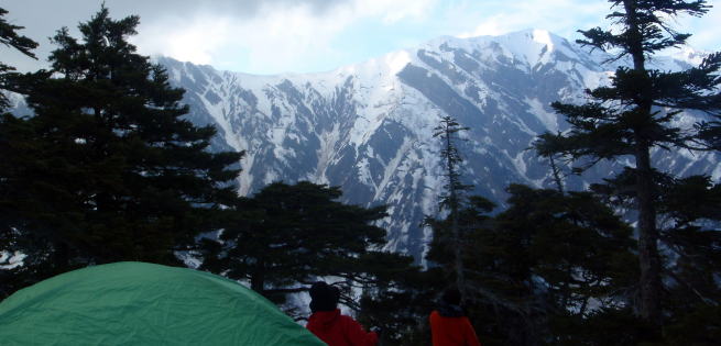 2014.5.3-5　蓮華岳～針ノ木岳（途中まで）（雪山）