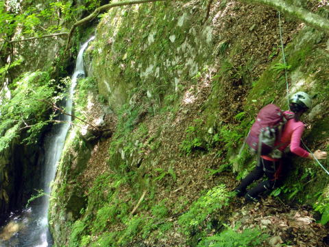 2014.5.17　軍刀利沢（沢登り）