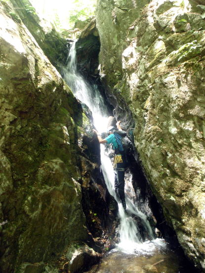 2014.5.17　軍刀利沢（沢登り）