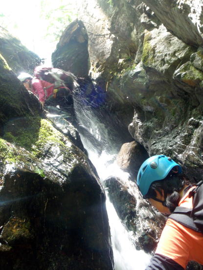 2014.5.17　軍刀利沢（沢登り）