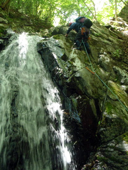 2014.5.17　軍刀利沢（沢登り）