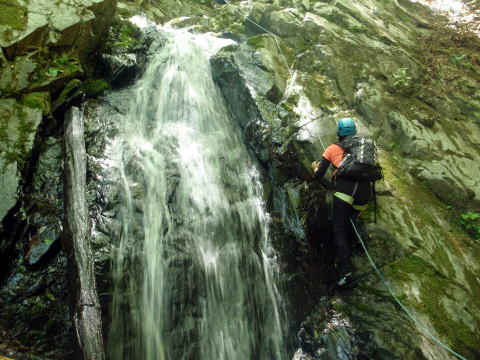 2014.5.17　軍刀利沢（沢登り）