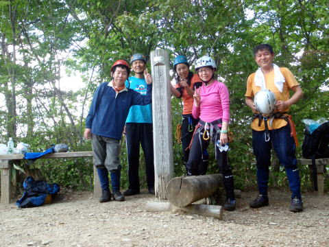 2014.5.17　軍刀利沢（沢登り）