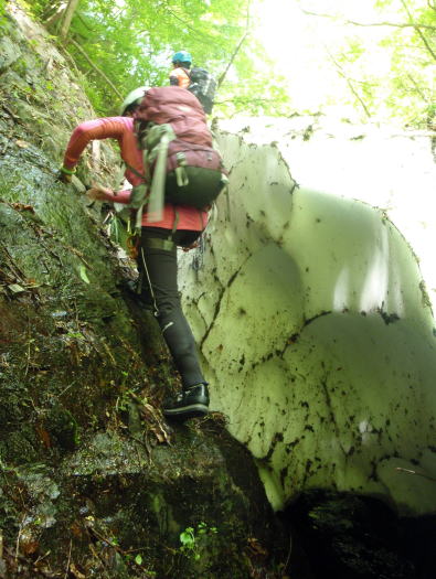 2014.5.17　軍刀利沢（沢登り）
