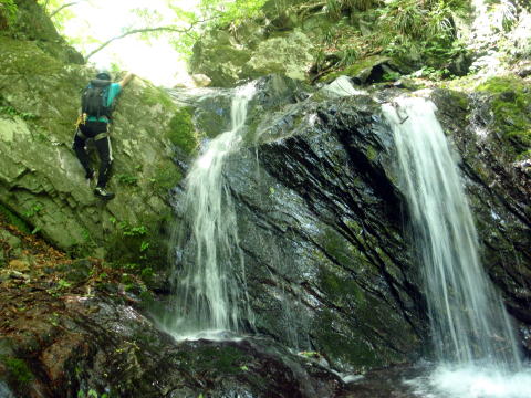 2014.5.17　軍刀利沢（沢登り）