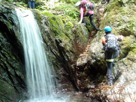 2014.5.17　軍刀利沢（沢登り）