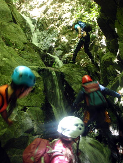 2014.5.17　軍刀利沢（沢登り）