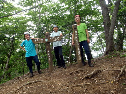 2014.6.21　モロクボ沢（沢登り）