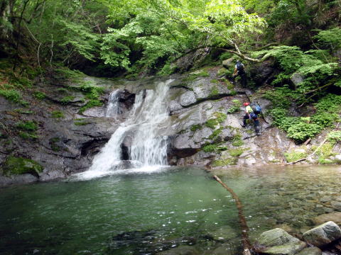 2014.6.21　モロクボ沢（沢登り）