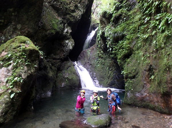 2014.7.6　梅沢川（沢登り）