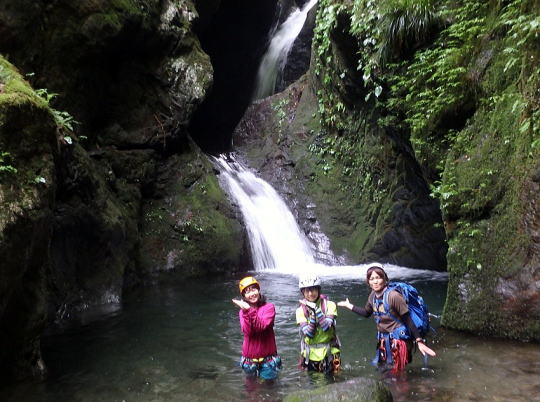 2014.7.6　梅沢川（沢登り）