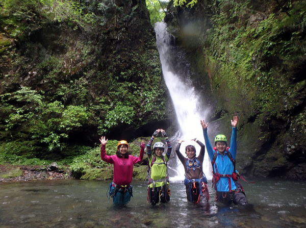 2014.7.6　梅沢川（沢登り）