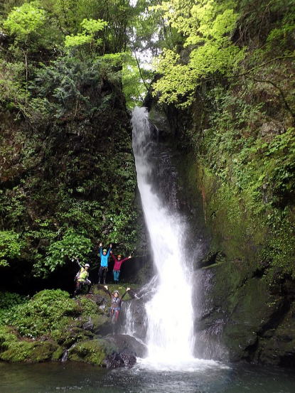 2014.7.6　梅沢川（沢登り）