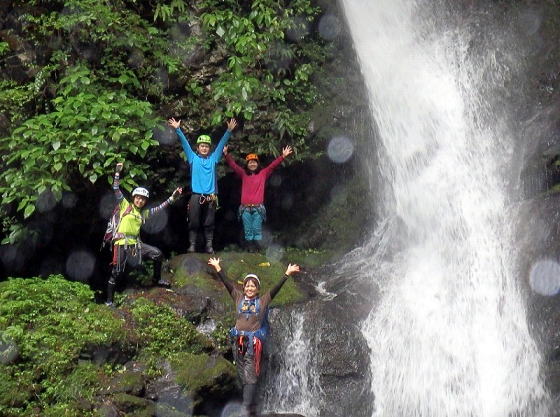 2014.7.6　梅沢川（沢登り）