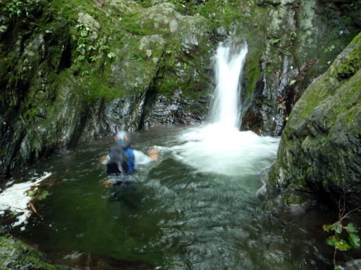 2014.7.12　逆川（沢登り）