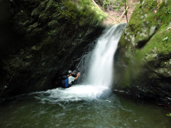 2014.7.12　逆川（沢登り）