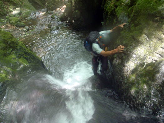 2014.7.12　逆川（沢登り）
