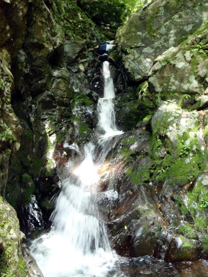 2014.7.12　逆川（沢登り）