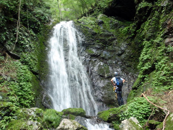 2014.7.12　逆川（沢登り）