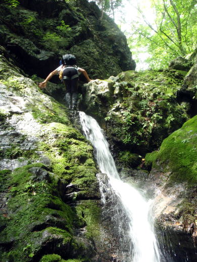 2014.7.12　逆川（沢登り）