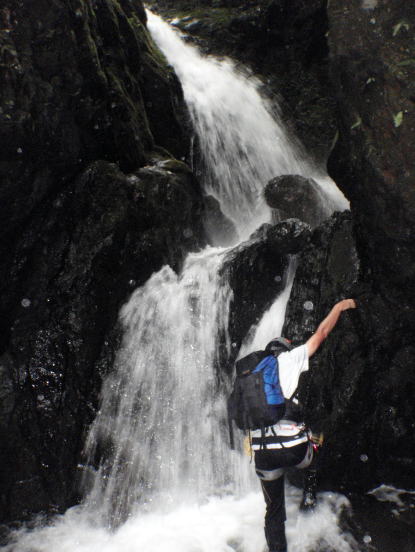 2014.7.12　逆川（沢登り）