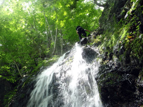 2014.7.12　逆川（沢登り）