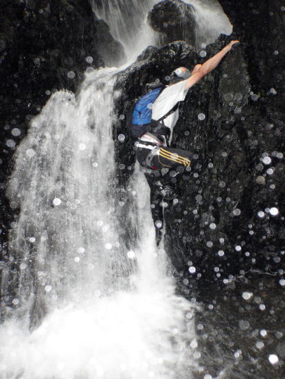2014.7.12　逆川（沢登り）